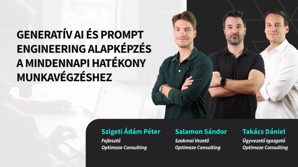 Generat&iacute;v AI &eacute;s Prompt Engineering k&eacute;pz&eacute;s a mindennapi hat&eacute;kony munkav&eacute;gz&eacute;shez