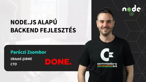 Node.js alapú backend fejlesztés